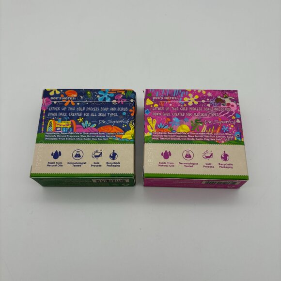 Dr. Squatch Mens Limited Edition SPONGEBOB SQUAREPANTS PATRICK Natural Soap Bars - Picture 2 of 3